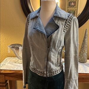 Vintage Guess Studded Jean Jacket